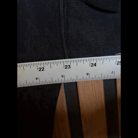 Sandro Sweatshirt Small Womens Black Fleece Pullover Destroyed Distressed Tears - Picture 3 of 10